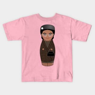 Kokeshi Rosa Parks Kids T-Shirt